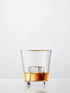 Retro Gold DOF Glasses - Set of 2