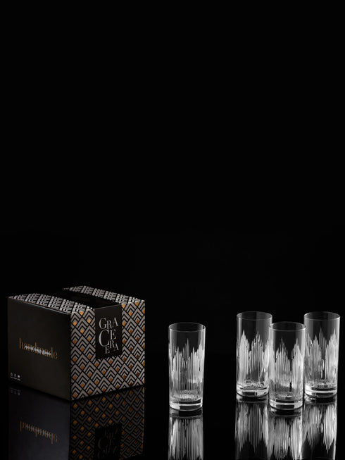Scott Water Highball Glasses - Set of 4