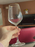 Retro Gold Wine Glasses - Set of 2