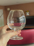 Retro Gold Cognac Glasses - Set of 2